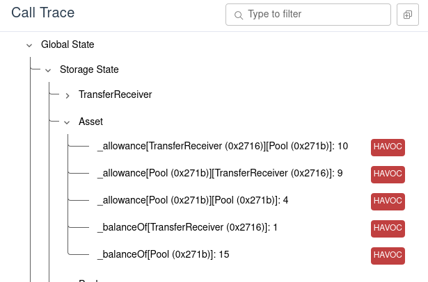 Call trace entry showing a load from  returning 